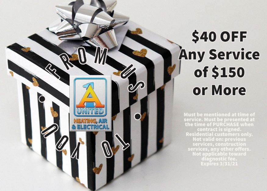 $40 coupon off any service of $150 or more