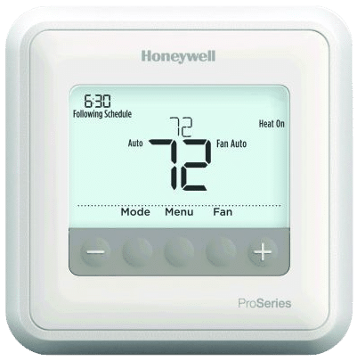Honeywell T4Pro thermostat